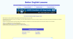 Desktop Screenshot of better-english.com